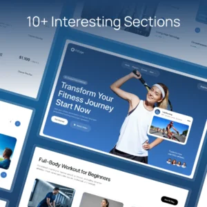 fitedge — fitness, gym & personal trainer webflow template